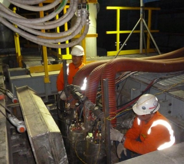2014, Guatemala, Submerged Arc Furnace for Ni, Diesel Oil