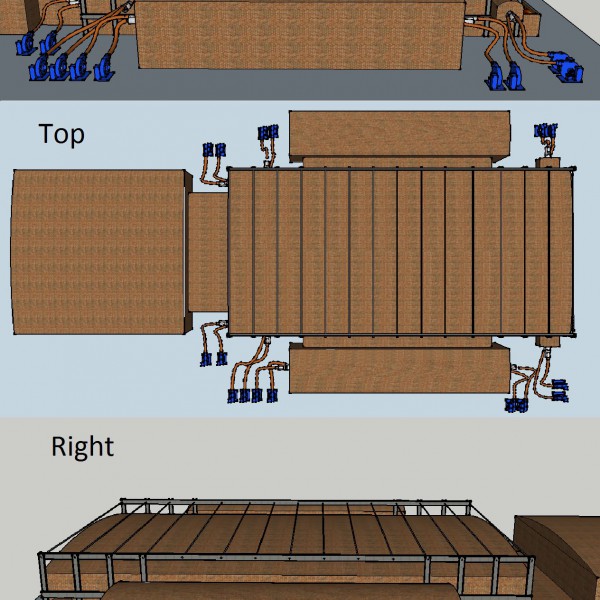 2015, USA, Float Glass Furnace Hold Hot For Regen Repair